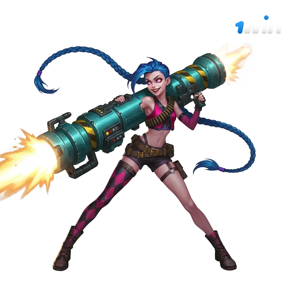 1win League of Legends betting in India banner with 500% bonus up to ₹75,000, mobile app and live odds.