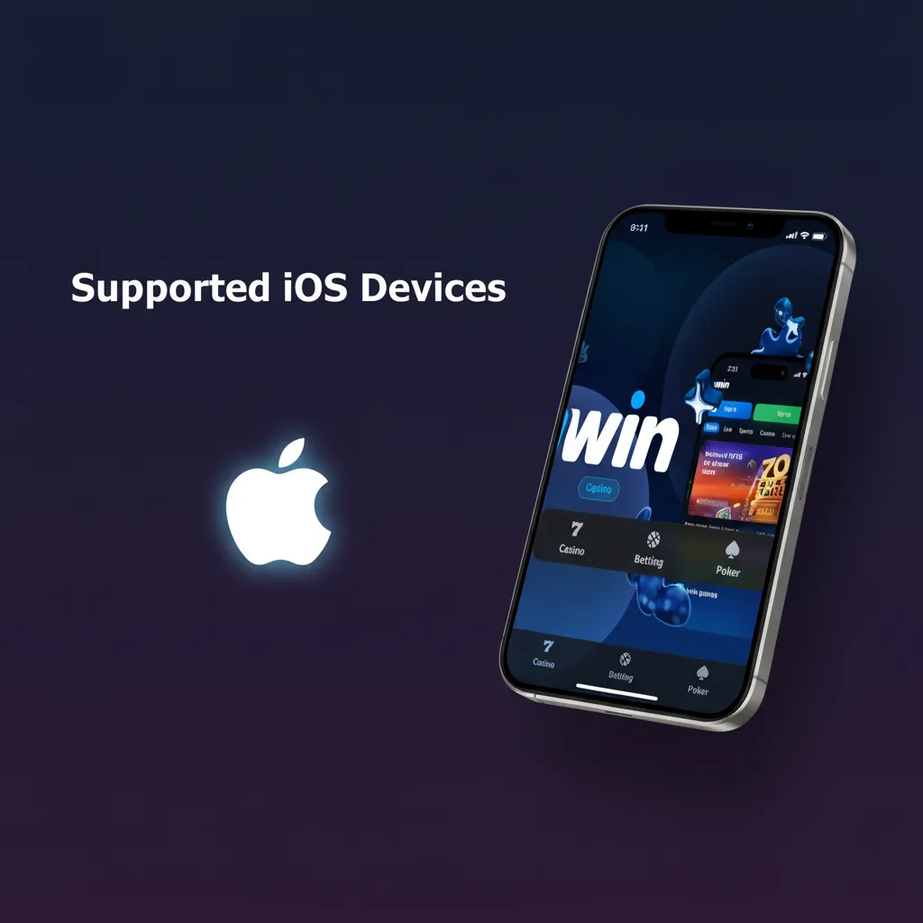 Supported iOS devices: iPhone 6s–13, SE (2020/2022), iPad 8th Gen, Air 3+, Pro 11-inch, iPod touch 7th; iOS 12+