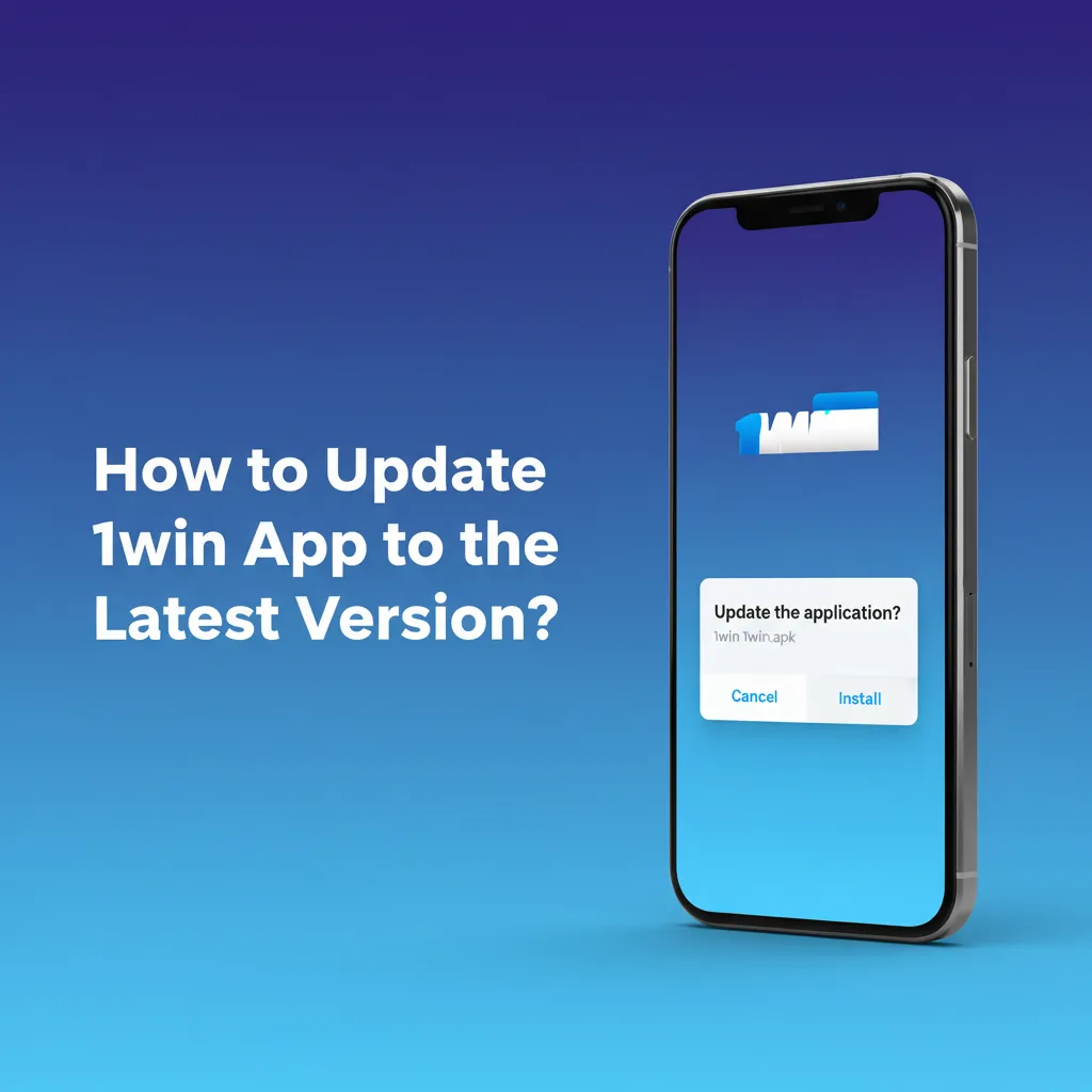 How to update 1win: check in-app update, redownload APK, refresh iOS PWA icon, keep OS updated. Data intact