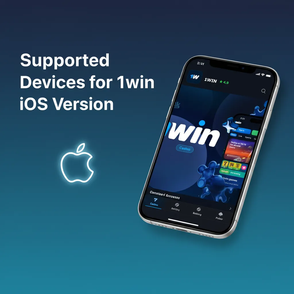 Supported devices for 1win iOS PWA: iPhone 15–11, XR/XS, SE (2nd/3rd), iPad Pro/Air/Mini 2019+. Safari needed; best on iOS13+