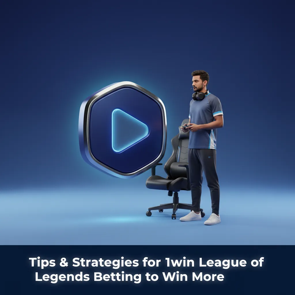 Infographic of League of Legends betting tips: bankroll management, track form, roster news, patch notes, live data.