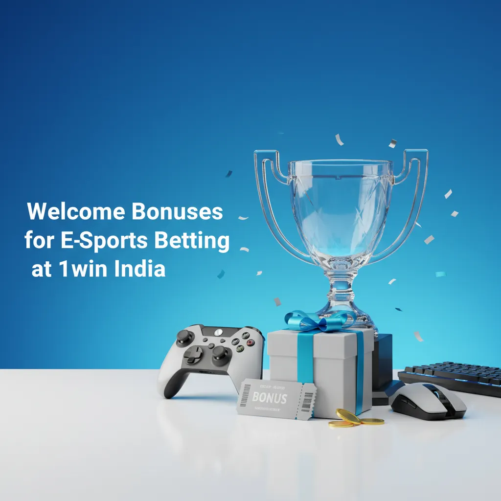 1win India esports welcome bonus: 500% up to ₹75,000. Register, deposit, bet pre-match/live, meet wagering terms.