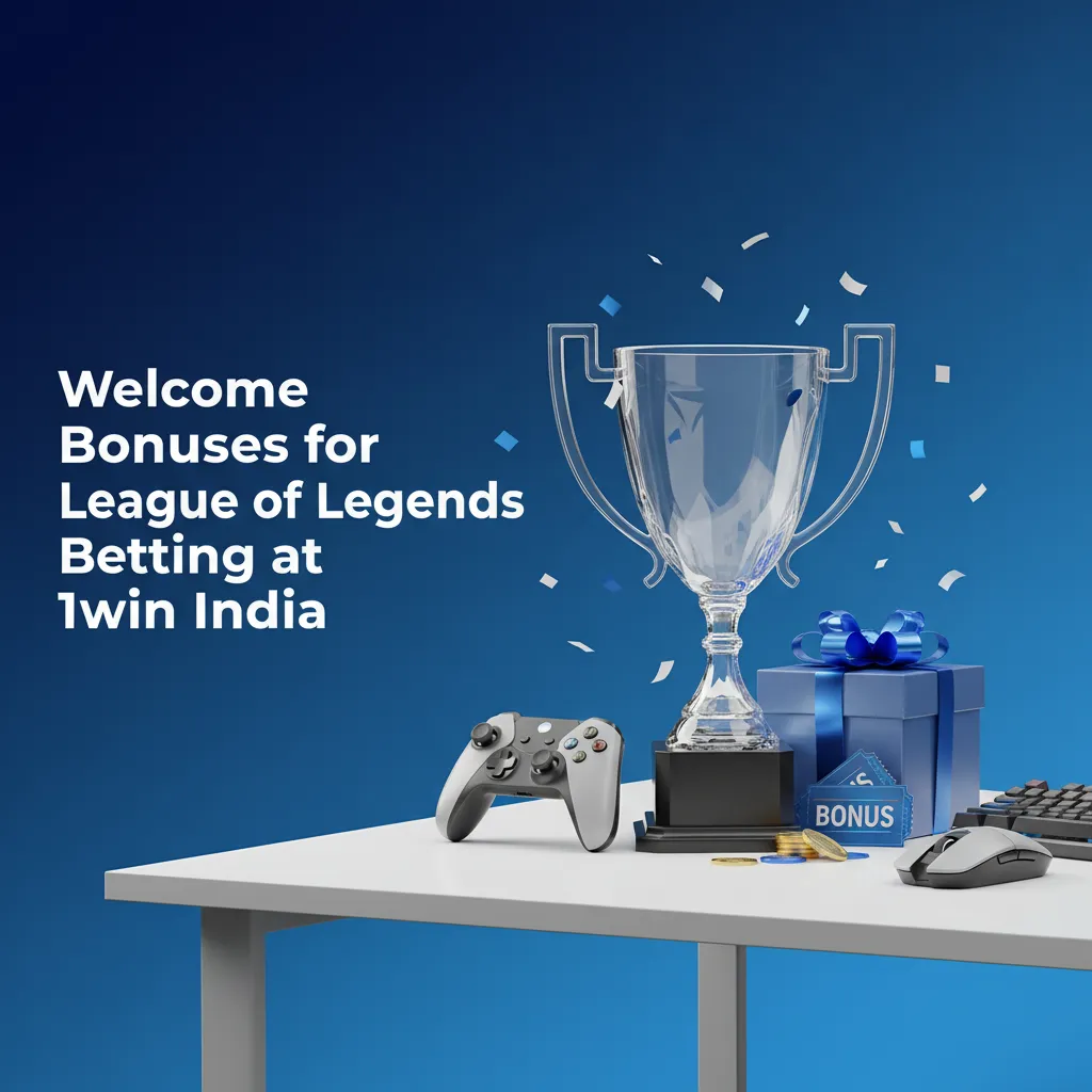 1win India promo: 500% bonus up to ₹75,000 for League of Legends betting; sign up, choose sports bonus, deposit, get credit.