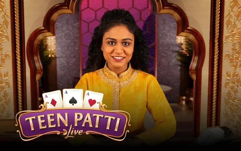 Try the popular Teen Patti live game at 1win India.