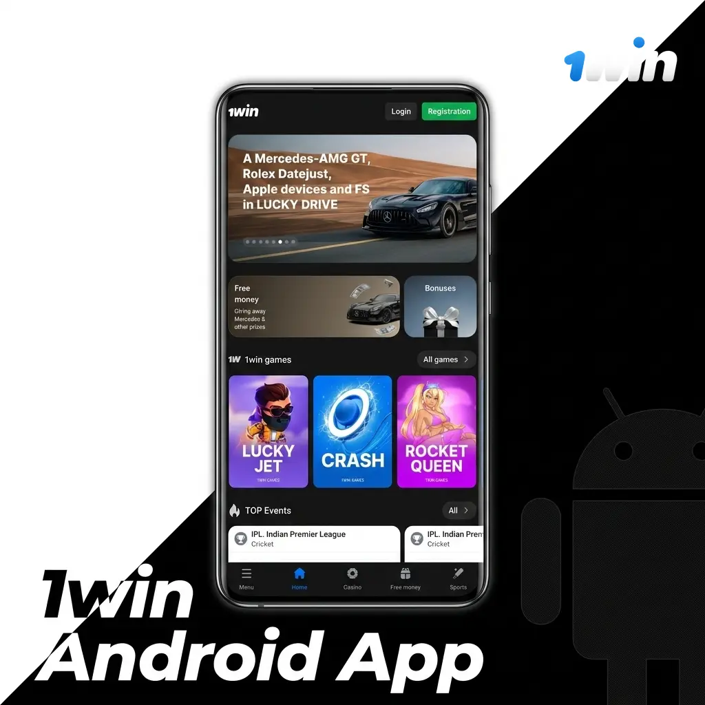1win Android app APK download and installation guide for devices running OS 6.0 and above