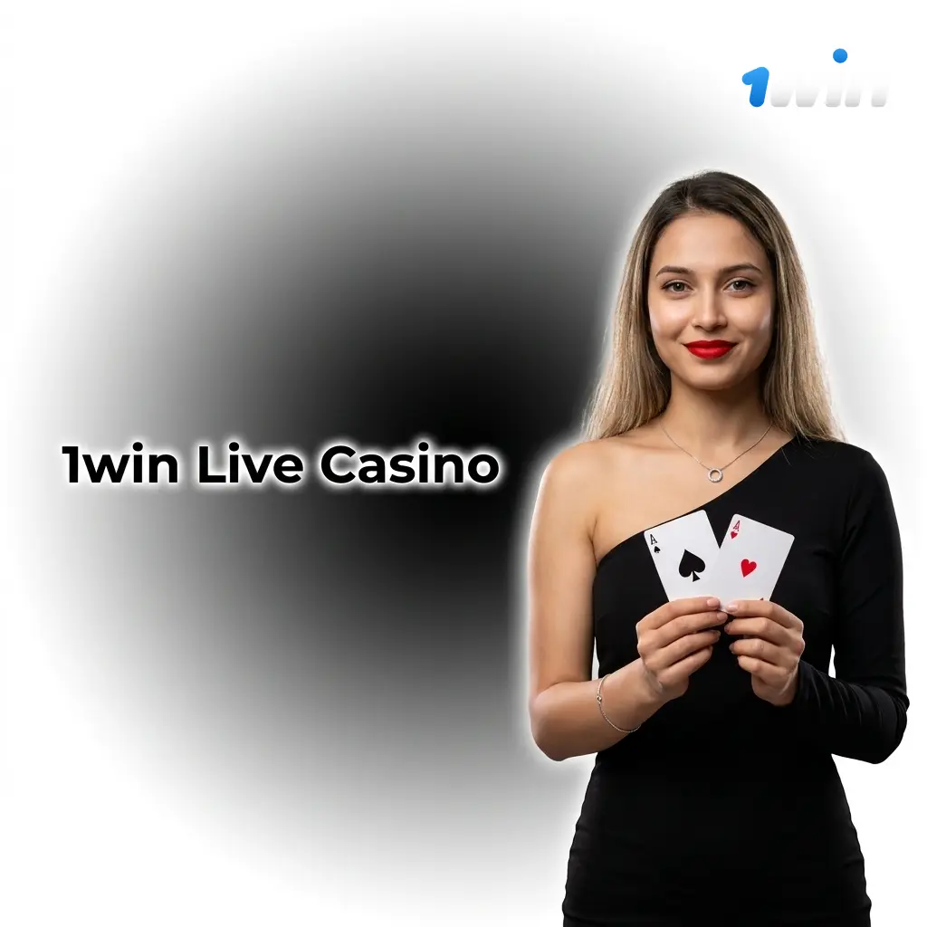 1win Live Casino featuring live-streamed roulette, blackjack, baccarat, poker, and game shows like Crazy Time and Monopoly Live