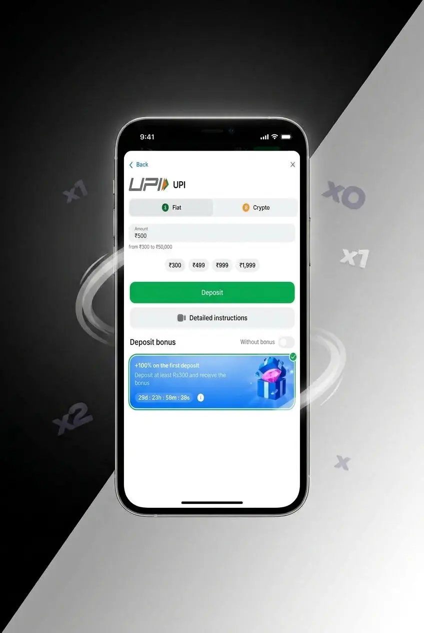 Screenshot showing 1win account verification step for playing Lucky Jet with real money