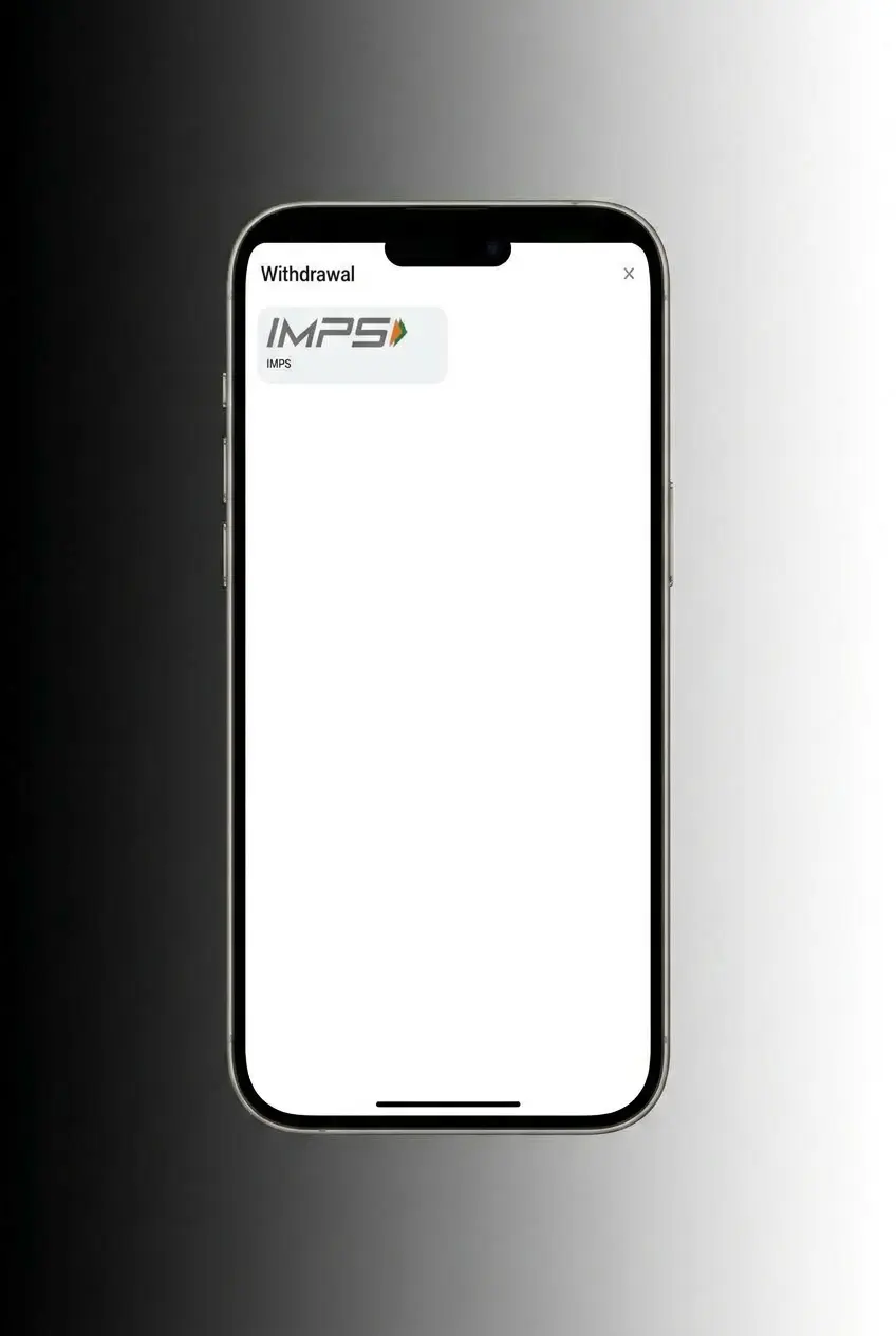 Step-by-step guide showing how to withdraw money from 1win account using UPI, cards, or crypto wallet